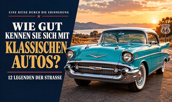 Nennen Sie dieses Auto! 12 Klassiker aus dem Goldenen Zeitalter des Automobils